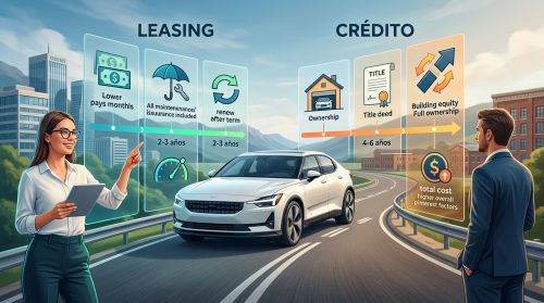 Arrendamiento Automotriz: ¿Es Mejor que un Crédito?