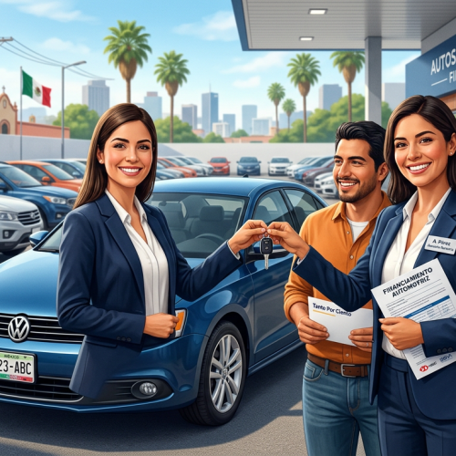 Mejores bancos para autos usados en México con bajo enganche