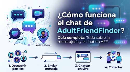¿Cómo funciona el chat de AdultFriendFinder?