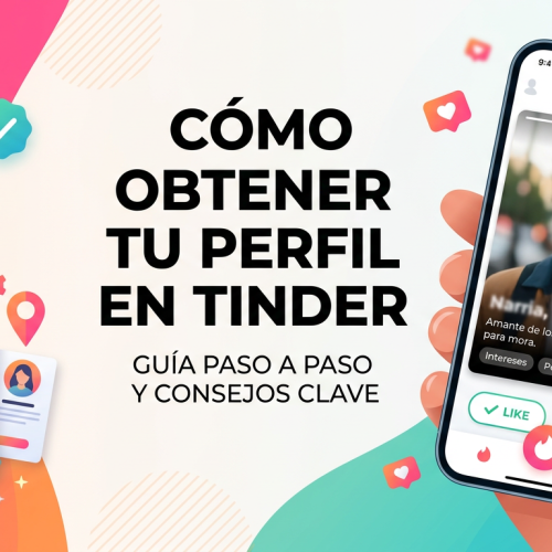 Cómo obtener tu perfil en Tinder