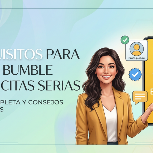 Requisitos para usar Bumble para citas serias