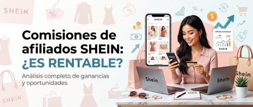 Comisiones de afiliados SHEIN: ¿es rentable?