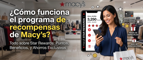 ¿Cómo funciona el programa de recompensas de Macy’s?