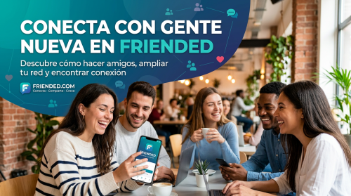 Conecta con gente nueva en Friended