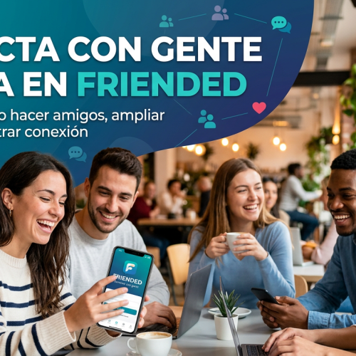 Conecta con gente nueva en Friended