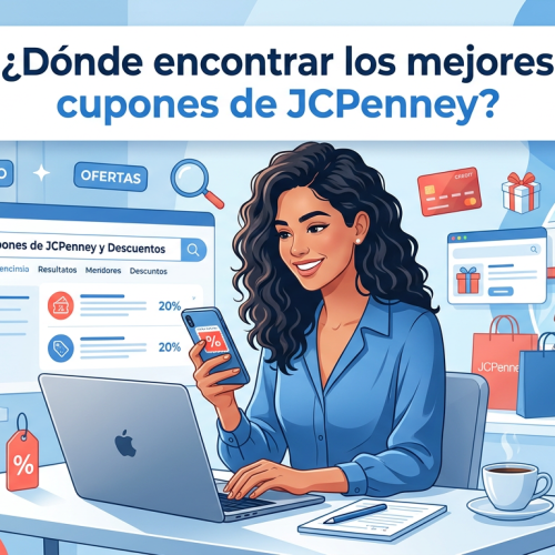 ¿Dónde encontrar los mejores cupones de JCPenney?
