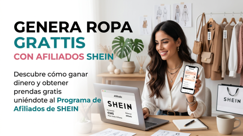Genera Ropa Gratis con Afiliados SHEIN