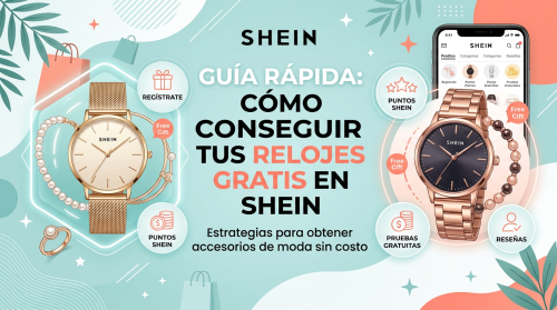 Guía Rápida: Cómo Conseguir Tus Relojes Gratis en Shein