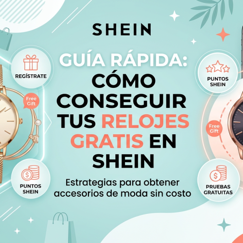 Guía Rápida: Cómo Conseguir Tus Relojes Gratis en Shein
