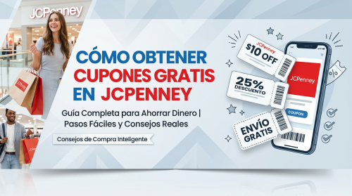 Obtener Cupones Gratis en JCPenney