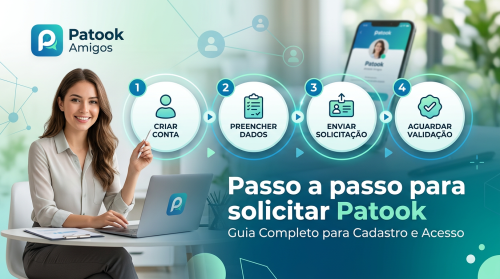 Passo a passo para solicitar Patook