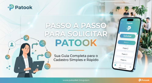 Passo a passo para solicitar Patook