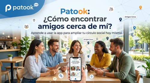 Patook: ¿Cómo encontrar amigos cerca de mí?
