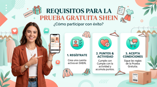 Requisitos para la Prueba Gratuita SHEIN