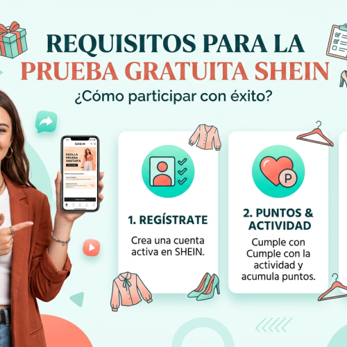 Requisitos para la Prueba Gratuita SHEIN