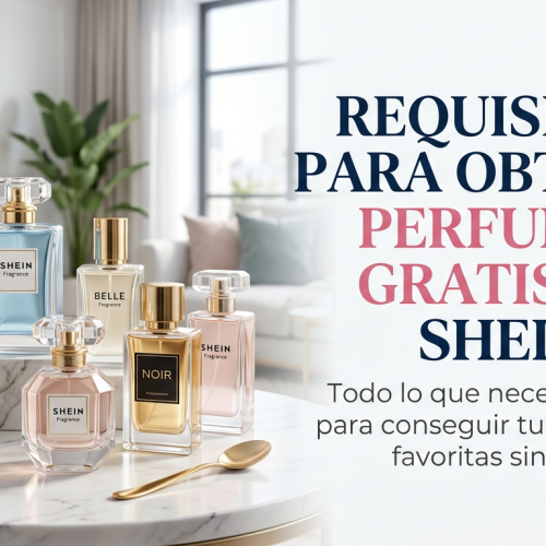 Requisitos para obtener perfumes gratis en Shein