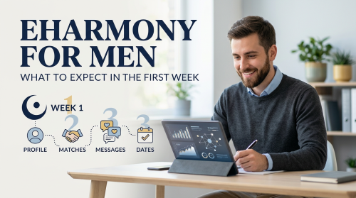 eHarmony for Men: What to Expect in the First Week