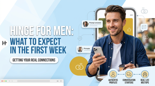 Hinge for Men Who Want Real Connections: What to Expect in the First Week
